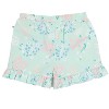 RuffleButts Toddler Girls Knit Ruffle Trim Shorts - 2 of 4