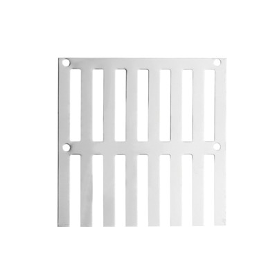 Unique Bargains Stainless Steel Square Corrosion-resistant Bathroom Drain Strainer