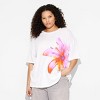Women's Oversized Short Sleeve Graphic T-Shirt - Wild Fable™ - 2 of 3