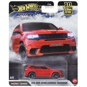 Hot Wheels 2019 Jeep Grand Cherokee Trackhawk Power Trip Car