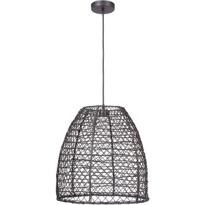 Craftmade Lighting 1 - Light Pendant in  Matte Black - 1 of 2