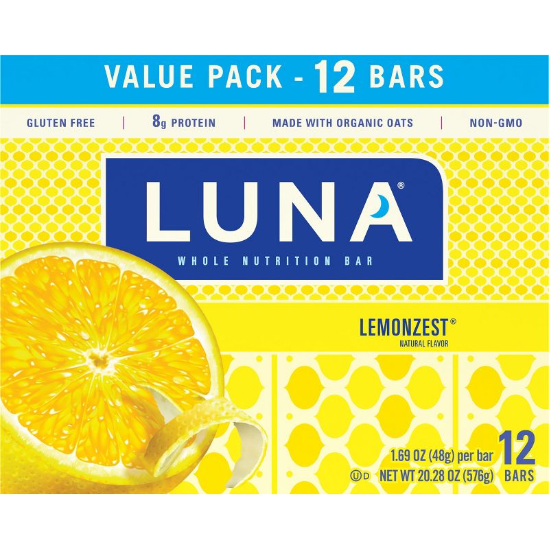 LUNA LemonZest Nutrition Bars
, 6 of 8