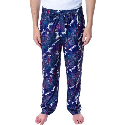 Marvel Men's Deadpool and Kittens In Space Sleep Lounge Pajama Pants Deadpool and Kittens