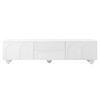 NicBex TV Stand with Arched Doors and 2 Drawers for TVs up to 75" Minimalist Entertainment Center with Rebound Device for Living Room, Bedroom - 4 of 4