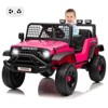 Nasitip Kids Electric Ride On Truck with Remote Control Ride On Toy for Toddler Boys & Girls Bluetooth Music Player LED Lights - 3 of 4
