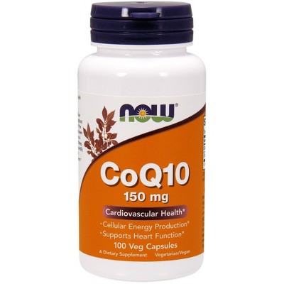 CoQ10 150mg w/ Lecithin 200mg by Now Foods  -  100 VegCap