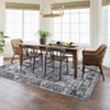 Washable Area Rug Vintage Boho Carpet for Living Room Stain Rug Traditional Floral Accent Indoor Floor Carpet - 3 of 4