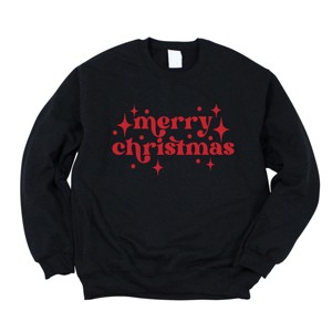 Simply Sage Market Whimsical Merry Christmas Sweatshirt - 1 of 4