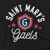 Saint Marys College of California Official Gaels Adult T Shirt, Black - 2 of 4