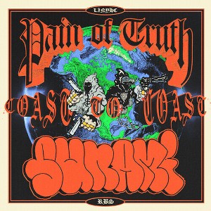 Sunami - Coast to Coast - Half Doublemint Green/Half Blue (Explicit Lyrics Colored Vinyl Green Blue) - 1 of 1