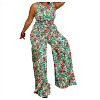 Women's Pleated Floral Jumpsuit - Mulla - 4 of 4