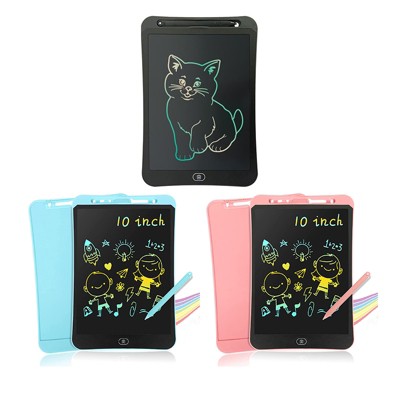 LCD Writing Tablet 10 inch Electronic Drawing Pads for Kids Portable eWriter Doodle Board, Erasable Reusable Electronic Painting Pads