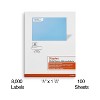 MyOfficeInnovations Laser/Inkjet Shipping Labels 0.5"W x 1.75"L White 80 Labels/Sheet 573945 - 2 of 4