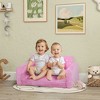 Aghana Digitals Toddler Sofa: Glow-in-Dark Fairy Design, Soft Foam, Stable Wood Frame for 18-36 - 3 of 4