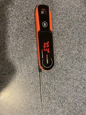 Thermopro Lightning 1-second Instant Read Meat Thermometer, Calibratable  Kitchen Food Thermometer With Ambidextrous Display : Target