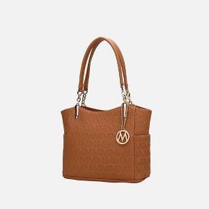 MKF Collection Malika M Signature Women’s Vegan Leather Handbag Satchel by Mia K - 1 of 4
