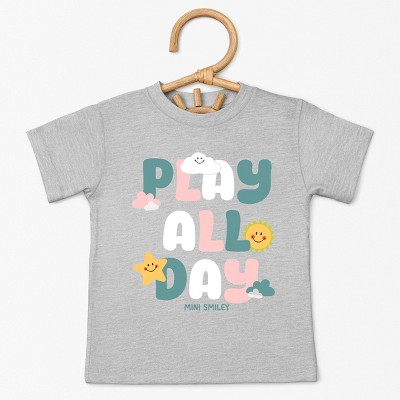 The Juniper Shop Mini Smiley Play All Day Toddler Short Sleeve Tee