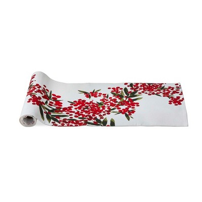 Tag Sprig Runner Table Runner for Everyday Use Multi-Color Machine Washable 72 x 16 Inches