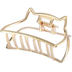Unique Bargains Women's 2.7 Inch Metal Hair Clips Hair Barrettes for Fashion Accessories - 1 of 4