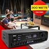 Pyle PT390AU 300W 4-Channel Digital Home Theater Stereo Receiver with AM/FM Radio, USB, Aux Input - Black - 3 of 4