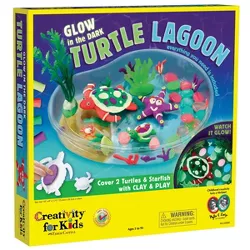 Creativity For Kids Glow In The Dark Turtle Lagoon Activity Kit