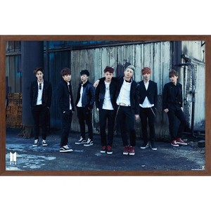 Trends International BTS - SKOOL LUV AFFAIR Framed Wall Poster Prints - 1 of 4