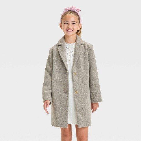 Coats grey girls on sale