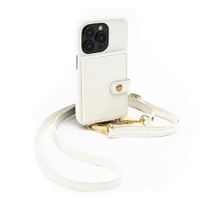 Bryten Silverlake Vegan Leather Wallet Crossbody Phone Case for iPhone 14 Pro / iPhone 13 Pro - 1 of 4