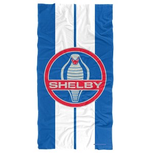 Shelby Cobra Shelby Racing Stripe 30” x 60” Beach Towel - 1 of 4