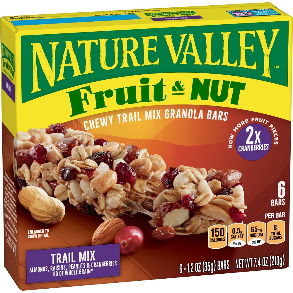 UPC 016000439801 product image for Nature Valley Chewy Trail Mix - Fruit & Nut Bars - 6ct | upcitemdb.com
