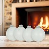 Christmas By Krebs - 67mm / 2.625" Designer Glass Baubles [8 Pieces] - image 3 of 4