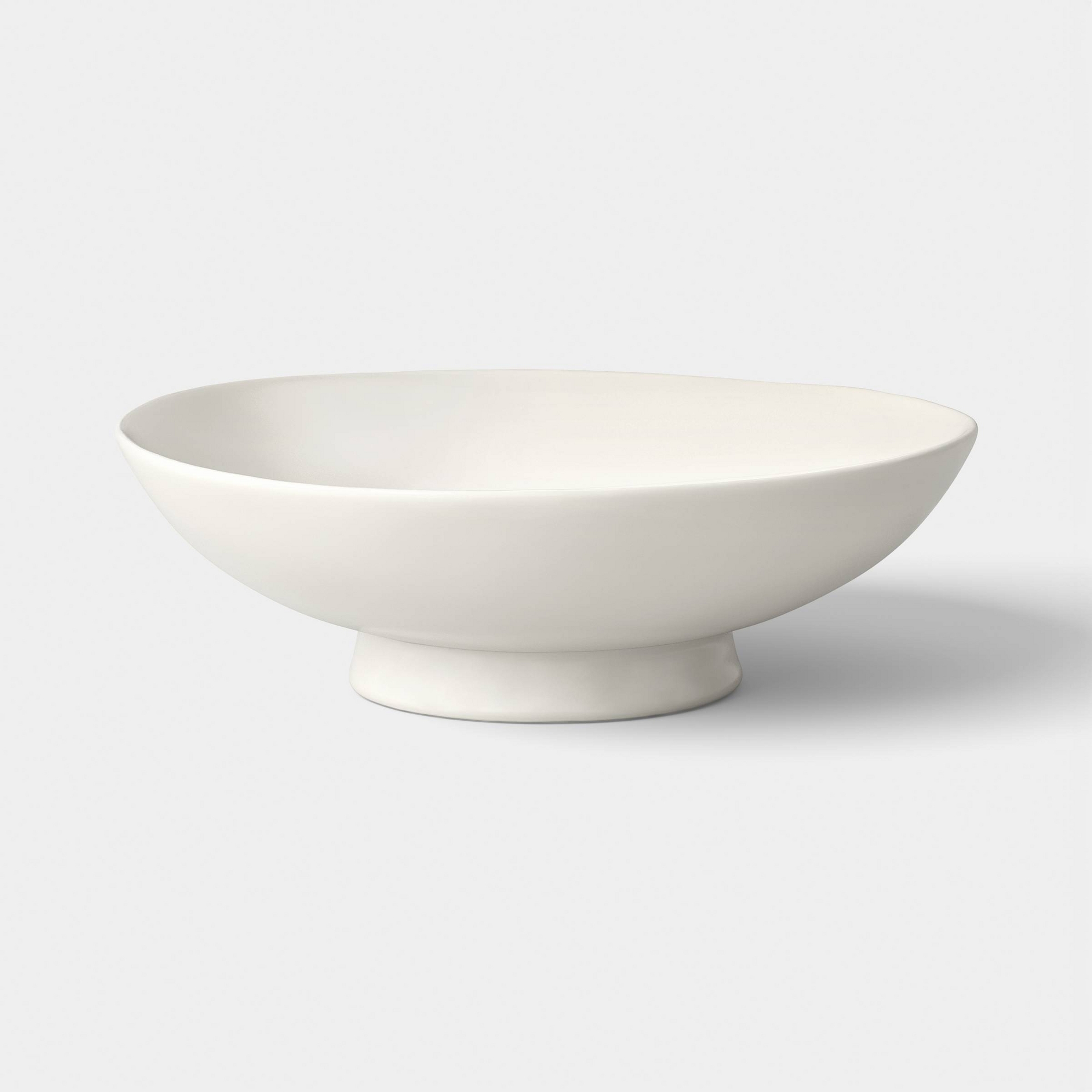 Aralia White Ceramic Fruit Bowl - Threshold™