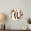 Creative Products Kitchen Spoon Still Life 20 x 20 Round White Framed Print - 4 of 4