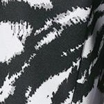 black white