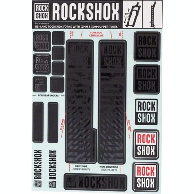 RockShox Decal Kit Sticker/Decal