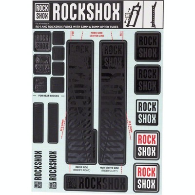 RockShox Decal Kit Sticker/Decal