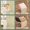 Small Vanity Desk with Mirror and Lights and Chair, Makeup Vanity with Glass Top and 2 USB Power Strip - 2 of 4