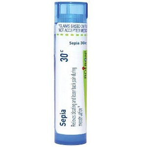 Sepia 30C by Boiron Homeopathic Single Medicine For Personal Care  -  80 Pellet - 1 of 4