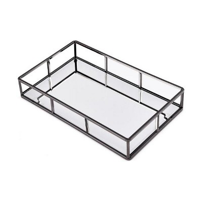 Hub Styler Metal Decorative Tray Mirror