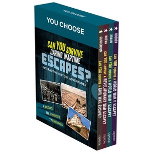 You Choose: Can You Survive Daring Wartime Escapes? 4-Book Boxed Set - (You Choose: Great Escapes) (Paperback) - 1 of 1