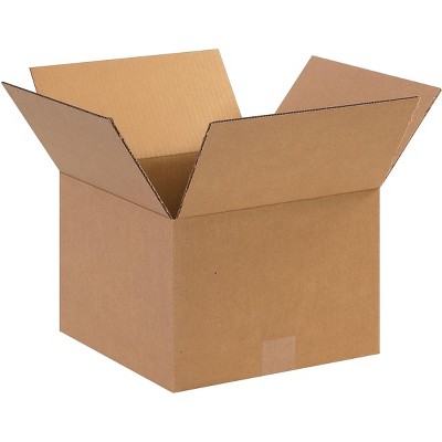 The Packaging Wholesalers 12 x 12 x 8 Shipping Boxes ECT Rated Brown 121208