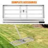 Drag Harrow Driveway Grader, Drag Harrow with Heavy Duty Chain, Grader Landscape Power Rake for Tractor, Mower - 3 of 4