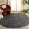 Lindsay Shag LNS560 Power Loomed Indoor Rugs - Safavieh - 2 of 4