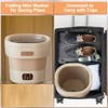12L Portable Washing Machine, Foldable Mini Washer with with 4 Modes and Spin Basket Deep Cleaning - 4 of 4