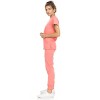 MediChic Womens 8-Pocket Scrubs Set- V-Neck with 4-Pocket Jogger Scrub Pants - 3 of 4