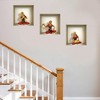 HomeRoots Set of Three Anna Niche 3D Square Peel and Stick Wall Decals - 2 of 4