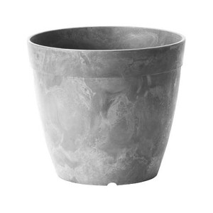 Novelty Artstone Dolce Round Pot Flower Planter - 1 of 4