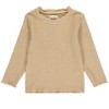 Girl Mock Turtle Neck Texture Top - VIGNETTE - 2 of 2