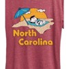 Women's - Peanuts - North Carolina Lucy Short Sleeve Graphic T-Shirt - 2 of 4
