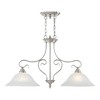 Livex Lighting Coronado 2 - Light Island Pendant Light in  Brushed Nickel - 2 of 4